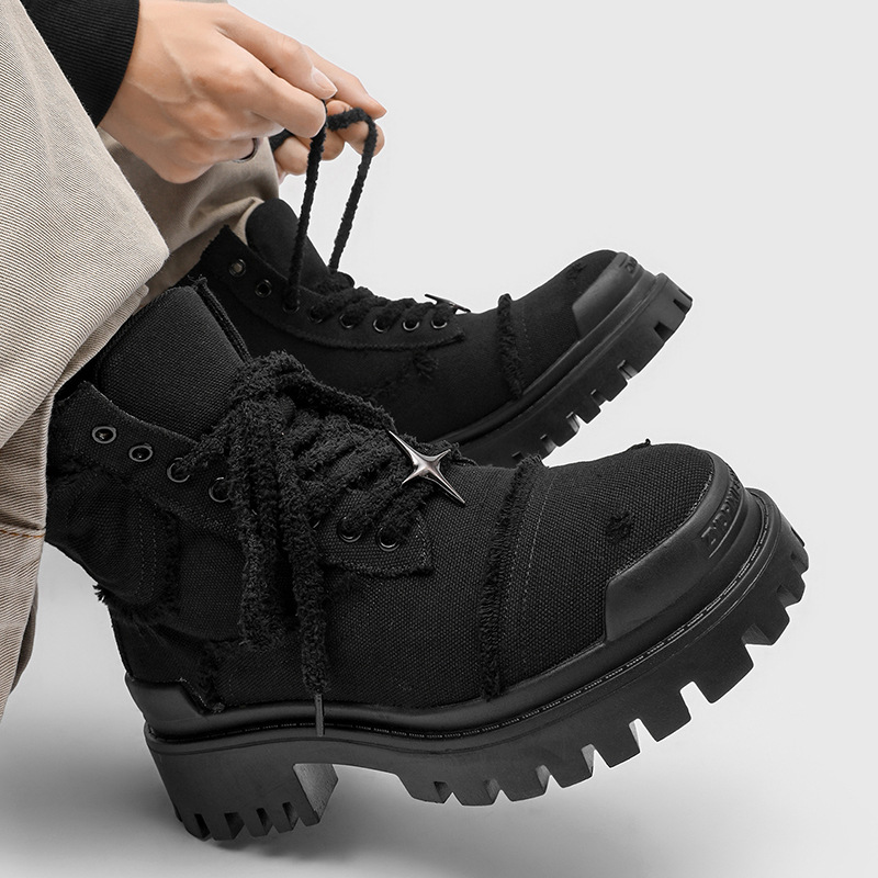 Botas de Plataforma Masculinas - Men'S Shoes Hiking avaliação e preço