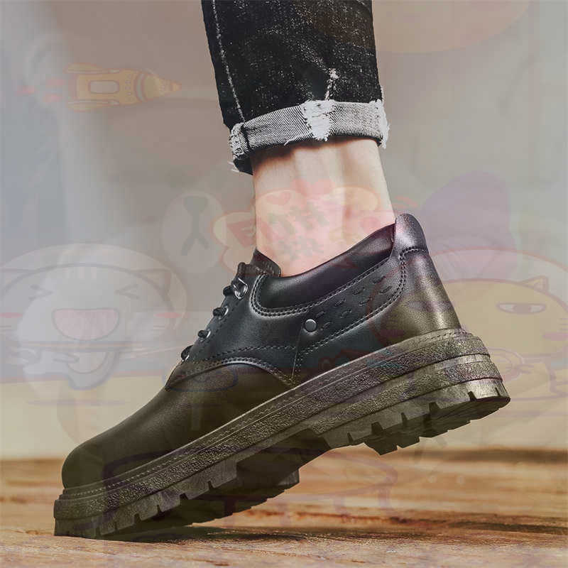 Escuro natural couro moda form - Men Shoes Types Name avaliação e preço