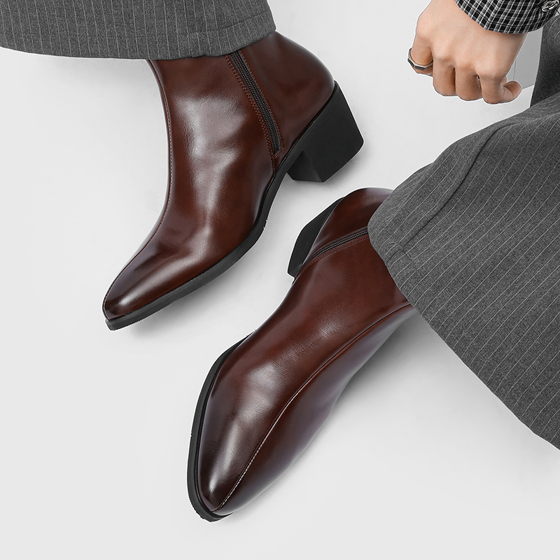 Botas Masculinas Simples e Ele - Men'S Shoes Dq avaliação e preço