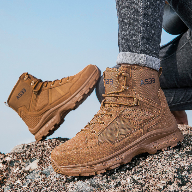 Botas táticas militares mascul - Men'S Shoes Hiking avaliação e preço