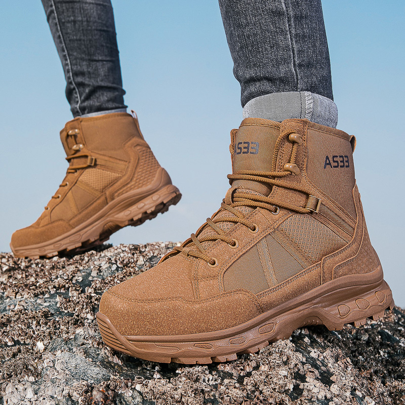 Botas táticas militares mascul - Men'S Shoes Hiking avaliação e preço