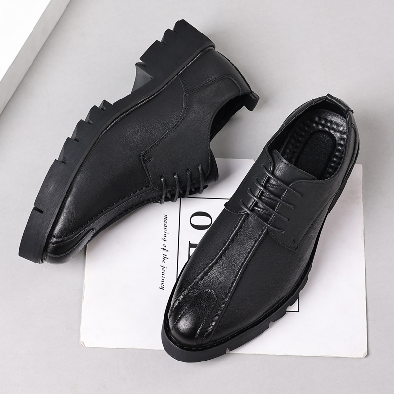 Sapatos masculinos de couro co - Men Shoes Formal avaliação e preço