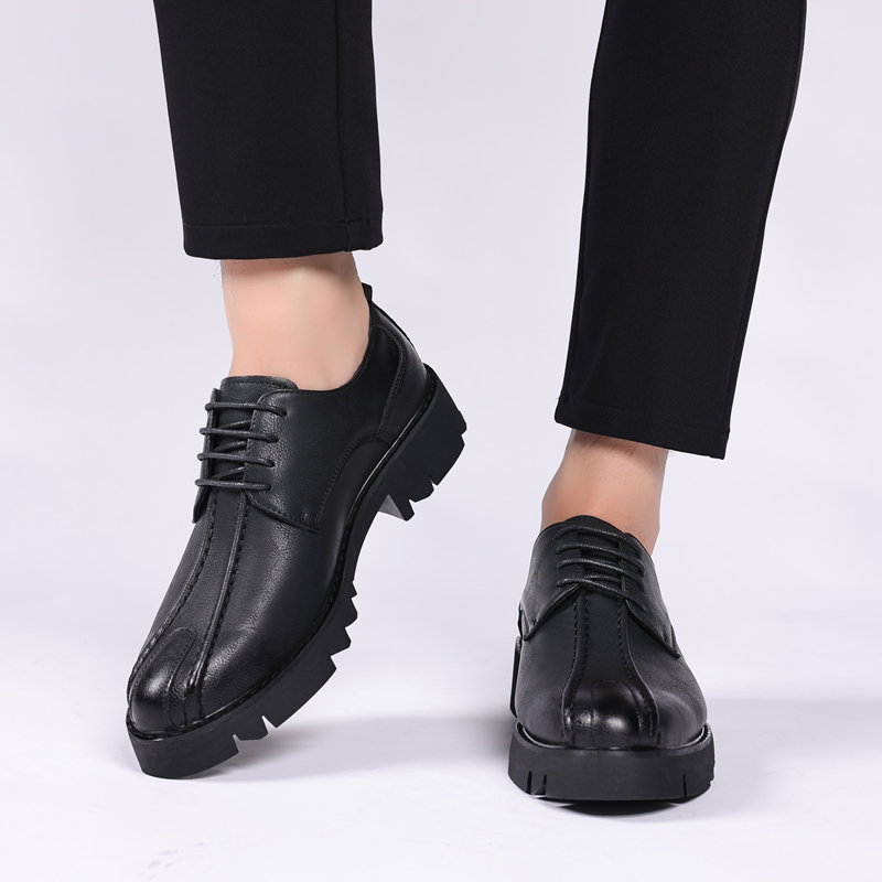 Sapatos masculinos de couro co - Men Shoes Formal avaliação e preço